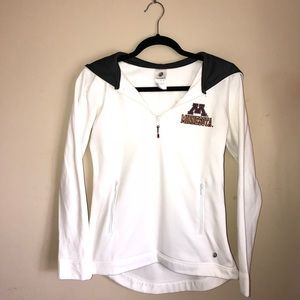 MINNESOTA GOPHERS HALF ZIP SWEATSHIRT